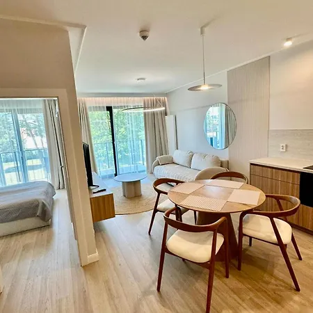 Apartment F302 Eco Boho Z Basenem, Sauna, Jacuzzi, Przy Samej Plazy - 5d