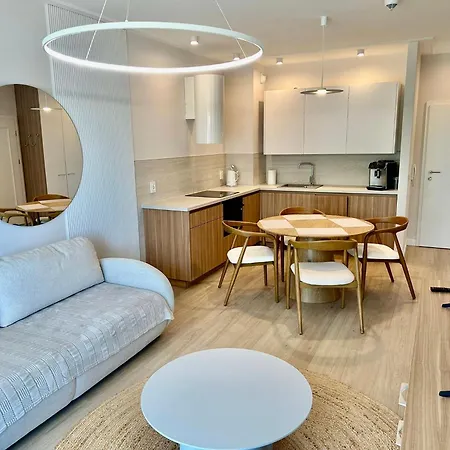 Apartment F302 Eco Boho Z Basenem, Sauna, Jacuzzi, Przy Samej Plazy - 5d *