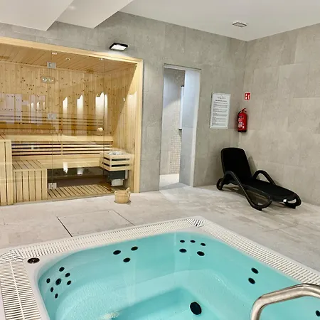 F302 Eco Boho Z Basenem, Sauna, Jacuzzi, Przy Samej Plazy - 5d Apartment