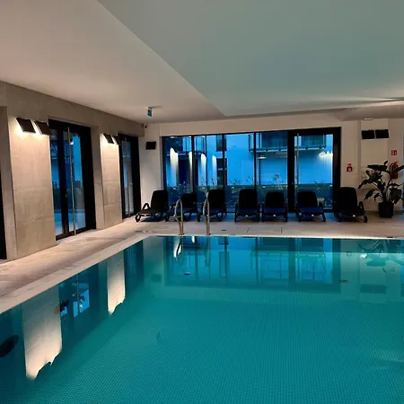 F302 Eco Boho Z Basenem, Sauna, Jacuzzi, Przy Samej Plazy - 5d Apartment *